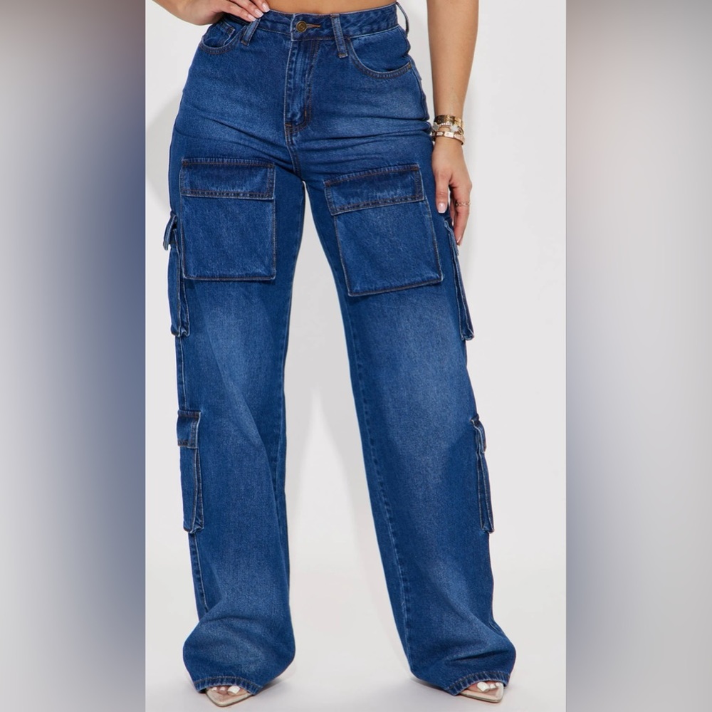 NWT Cargo 90s baggy denim jeans